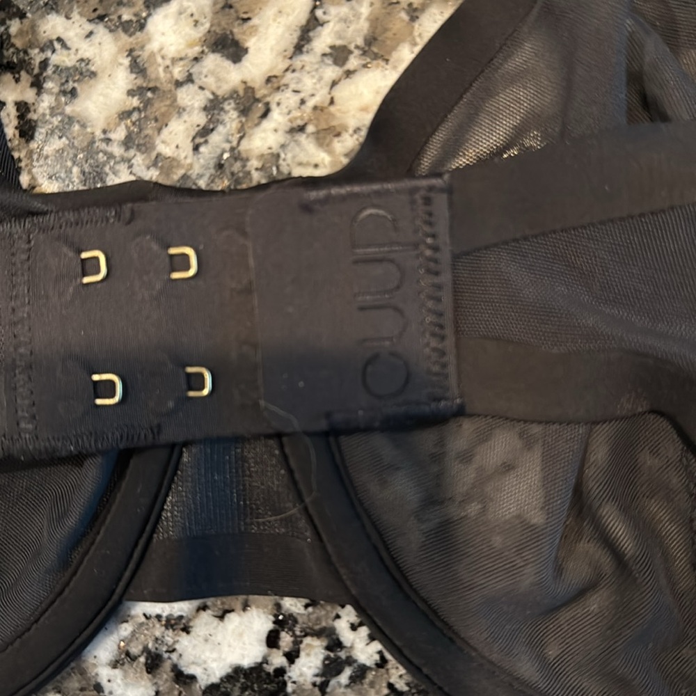 NWOT CUUP The Balconette-Mesh Bra Black - Picture 11 of 11